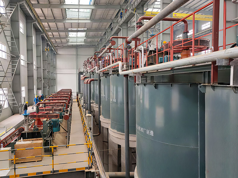 Ročná produkcia 400 000 ton projektu pre premiestnenie ochrany životného prostredia - Chifeng Cloud Copper Nonferrous Metals Co., Ltd.