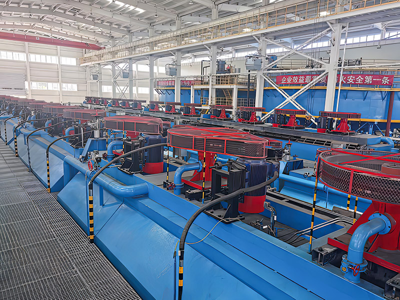 Projekt technickej transformácie zinočnatého rudy 1400t/d - Inner Mongolia Yulong Mining Co., Ltd.